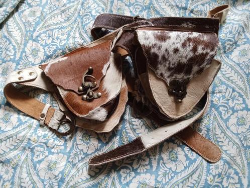 Western heuptasje(s) koeienhuid, Sieraden, Tassen en Uiterlijk, Tassen | Damestassen, Nieuw, Overige typen, Bruin, Ophalen of Verzenden