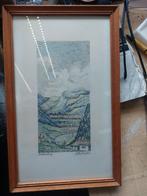Pentekening waltensburg, Antiek en Kunst, Ophalen of Verzenden