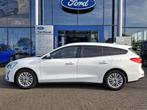Ford Focus Wagon 1.0 EcoBoost Titanium | Winterpack | Cruise, Gebruikt, Euro 6, 1283 kg, Wit