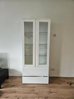 Witte Vitrinekast Image, Huis en Inrichting, Ophalen, Gebruikt, Glas, 50 tot 100 cm