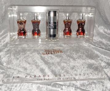 Luxe parfum miniaturen set Jean Paul gaultier tatoo set beschikbaar voor biedingen