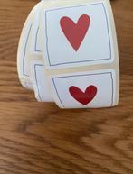 Hartjes stickers, Ophalen of Verzenden, Nieuw, Overige typen