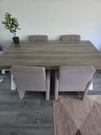 Eettafel en Salontafel Set, Gebruikt, 100 tot 150 cm, Ophalen of Verzenden, Modern