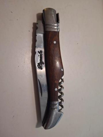 Laguiole zakmes hout kurkentrekker  beschikbaar voor biedingen