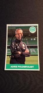Spelerskaart met handtekening Adrie Poldervaart FC Groningen, Ophalen of Verzenden, Nieuw, Overige binnenlandse clubs, Spelerskaart