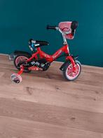 10 inch kinderfiets met zijwieltjes, Ophalen, Zijwieltjes, Gebruikt, Minder dan 16 inch