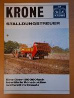 Folder Krone stalmeststrooier, Ophalen of Verzenden, Gelezen, Tractor en Landbouw