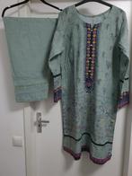 Maat XL grien 2 delige indiase pak kameez broek, Overige typen, Maat 46/48 (XL) of groter, Ophalen of Verzenden, Zo goed als nieuw