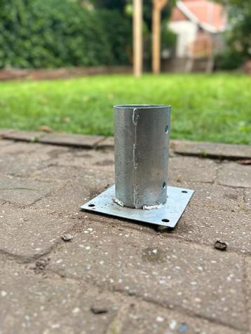 Paalhouder 9cm diameter beschikbaar voor biedingen