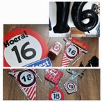Verjaardag 16 jaar / 18 jaar, Ophalen of Verzenden, Zo goed als nieuw, Versiering, Verjaardag