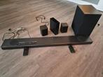 LG Soundbar DSN9YG + LG SPK8 achterspeakers (Surround Set), Ophalen, Met externe subwoofer, Zo goed als nieuw