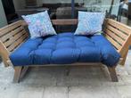 3 comfortabele kussens Summerset – donkerblauw, Tuin en Terras, Tuinmeubel-accessoires, Ophalen, Zo goed als nieuw