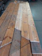 Brede grenen  vloerdelen  sloophout  planken  2,8x19cm, Grenen, Gebruikt, Ophalen of Verzenden