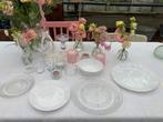 Servies bestek huren - verhuur 21 diner babyshower, Ophalen, Overige stijlen, Bord(en)