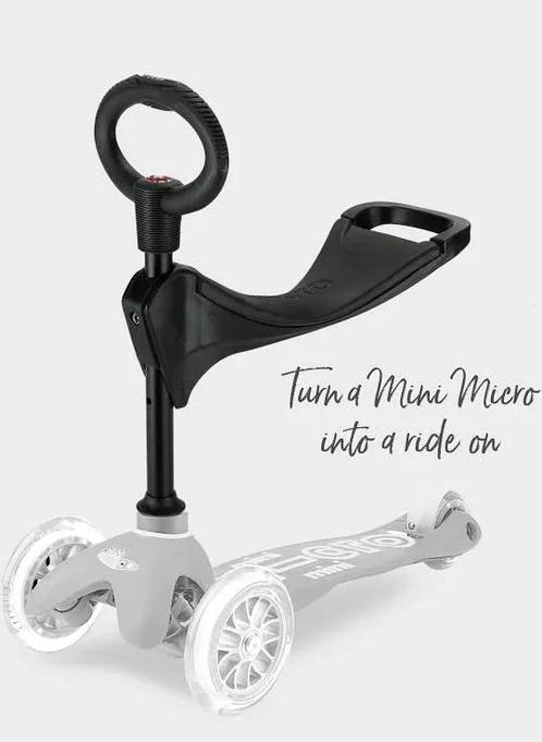 Mini Micro zitje en O-bar 1-3 jaar, Kinderen en Baby's, Speelgoed | Buiten | Voertuigen en Loopfietsen, Zo goed als nieuw, Ophalen of Verzenden