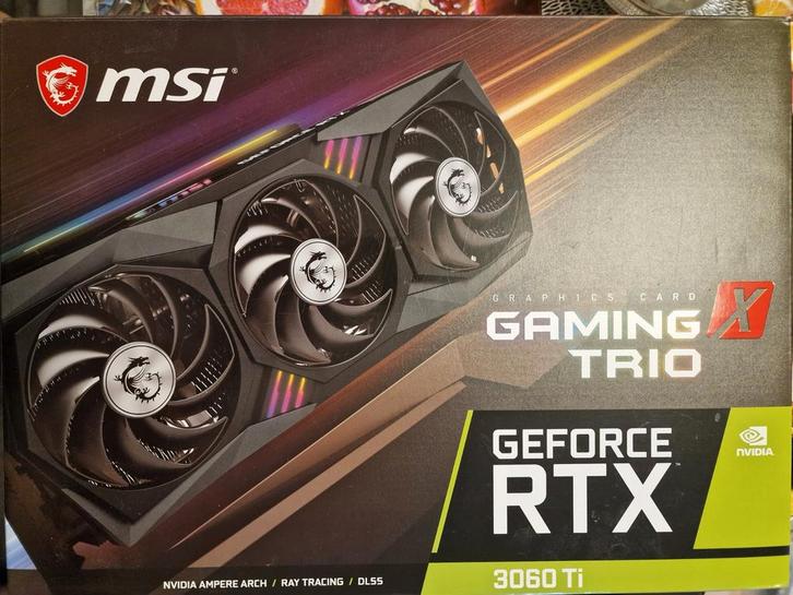 MSI 3060ti 8 GB ,TRIO  ! Alleen ophalen !, Computers en Software, Videokaarten, Zo goed als nieuw, PCI, GDDR6, Ophalen
