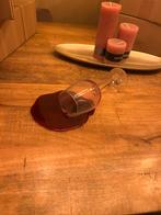 Omgevallen wijnglas decoratie, Huis en Inrichting, Ophalen of Verzenden, Nieuw