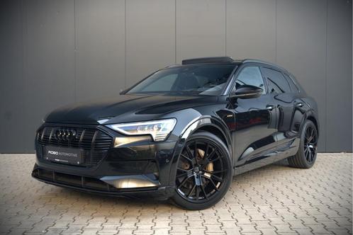 Audi e-tron 50 quattro S edition 71 kWh | S Line | Black Edi, Auto's, Audi, Bedrijf, Te koop, e-tron, 4x4, ABS, Achteruitrijcamera