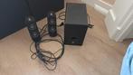 logitech X-230 subwovertje/boxjes/speakers, Computers en Software, Pc speakers, Ophalen, Gebruikt