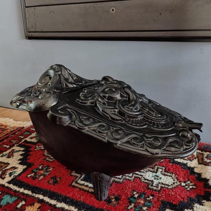 Antieke kolenbak, Antiek en Kunst, Antiek | Woonaccessoires, Ophalen