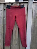Bordeauxrode legging, Kleding | Dames, Maat 38/40 (M), Ophalen of Verzenden, Zo goed als nieuw, MS Mode
