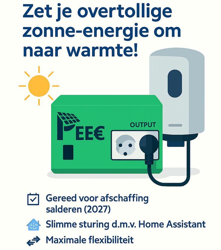 PEEC - Jouw zonne-energie naar Warmte met Home Assistant !, Doe-het-zelf en Verbouw, Overige Doe-het-zelf en Verbouw, Nieuw, Ophalen of Verzenden