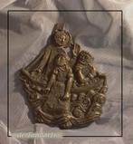 Bronzen plaque – JEZUS kalmeert de STORM , 28 cm  🎄 KORTING, Ophalen of Verzenden