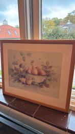 Schilderij Jan Kooistra  appels in fruitmand - goede staat!, Antiek en Kunst, Kunst | Schilderijen | Klassiek, Ophalen of Verzenden