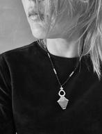 Touareg Amulet Ketting - Handgemaakt, Zwart, Nieuw, Ophalen of Verzenden, Kruis of Symbool