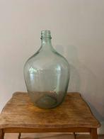 Oude Glazen Wijnballon, Gebruikt, Ophalen of Verzenden, Glas, Minder dan 50 cm