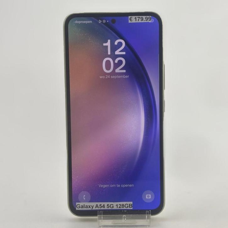 Samsung Galaxy A54 128GB Geel, Telecommunicatie, Mobiele telefoons | Samsung, Zo goed als nieuw