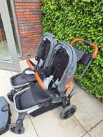 Contours element duo kinderwagen, Kinderen en Baby's, Gebruikt, Verstelbare duwstang, Ophalen, Kinderwagen