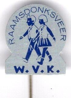 W.V.K. Raamsdonkveer blik muziek speldje ( V_060 ), Verzamelen, Speldjes, Pins en Buttons, Verzenden, Zo goed als nieuw, Sport
