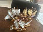 Drie kleine zeilscheepjes, Hobby en Vrije tijd, Modelbouw | Boten en Schepen, Ophalen of Verzenden, Zo goed als nieuw, 1:32 tot 1:50