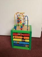 Houten speelgoed kubus, Ophalen of Verzenden, Gebruikt