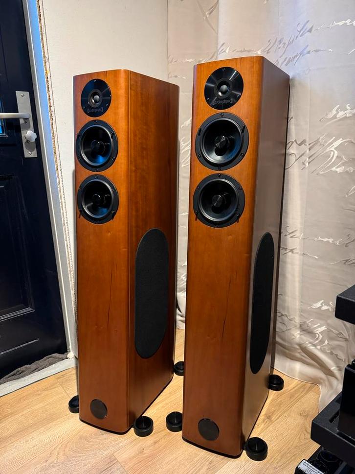 Mooie Audio Physic Avanti Luidsprekers - Topkwaliteit!, Audio, Tv en Foto, Luidsprekers, Gebruikt, Front, Rear of Stereo speakers
