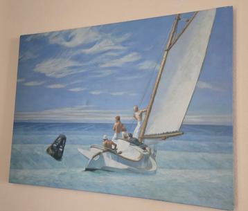 Schilderij: Zeilboot op zee beschikbaar voor biedingen