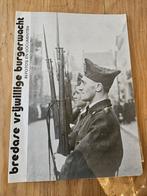 Bredase Vrijwillige Burgerwacht Boekje + Poster, Verzamelen, Ophalen of Verzenden, Overige soorten, Nederland, Boek of Tijdschrift