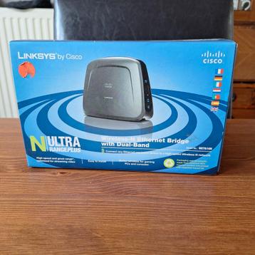 Linksys Wireless-N Ethernet Bridge Dual-Band beschikbaar voor biedingen