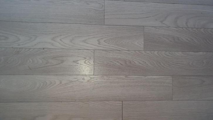 11,2 m² Grijs Laminaat met Structuur + V-Groef – Nieuw, Doe-het-zelf en Verbouw, Vloerdelen en Plavuizen, Nieuw, Laminaat, Hout