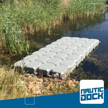 werkvlot 2,0 x 5,0 m | NauticDock | Ponton | 40 cm hoog beschikbaar voor biedingen