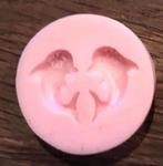 3x Fondant Roller Marsepein Bloem Hart Dolfijn Mal Vorm, Ophalen of Verzenden, Nieuw, Taarten, Versiering