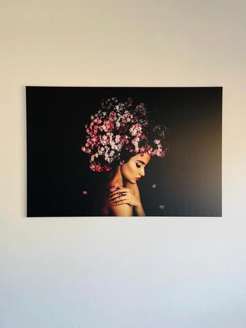 Canvas print schilderij nieuw en ongebruikt 100x120 30€ beschikbaar voor biedingen