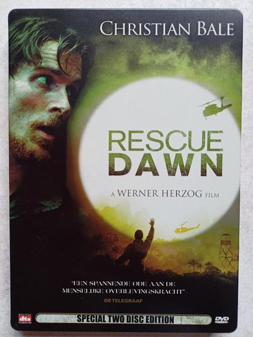 Rescue dawn (Christian Bale) metal box 2dvd-versie, Cd's en Dvd's, Dvd's | Actie, Gebruikt, Actie, Boxset, Vanaf 16 jaar, Ophalen