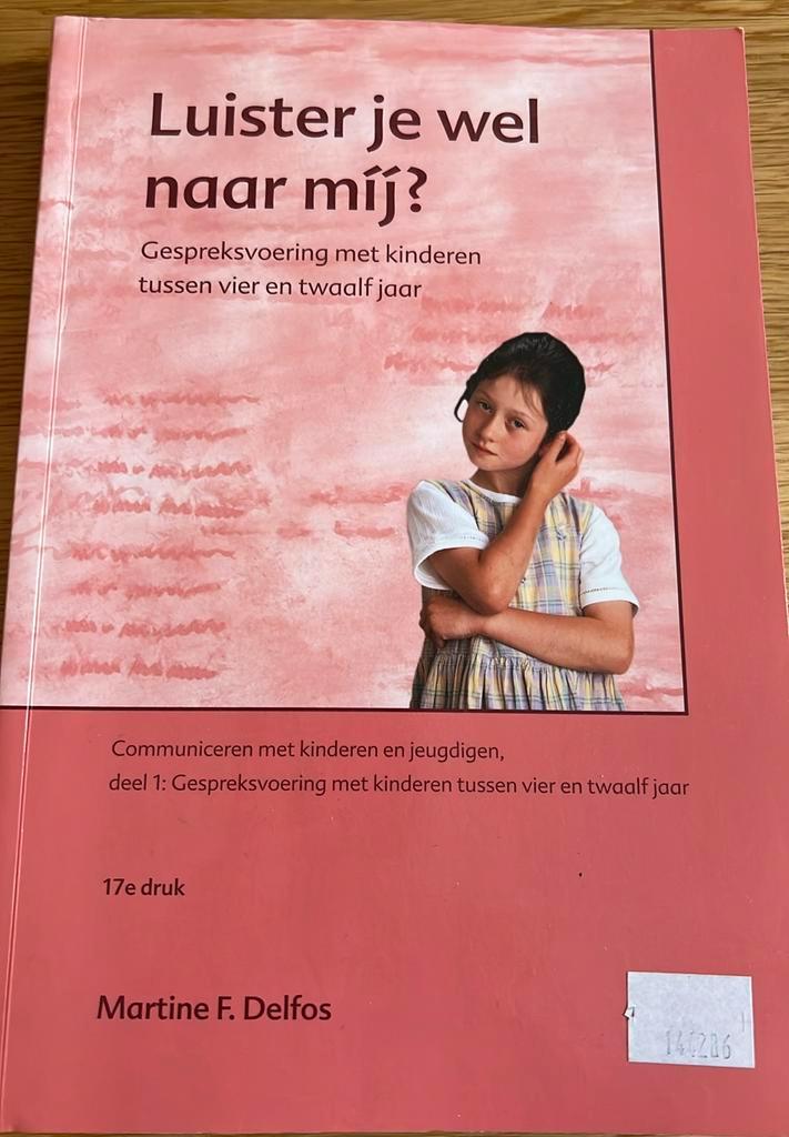 Martine Delfos - Luister je wel naar mij?, Boeken, Wetenschap, Zo goed als nieuw, Sociale wetenschap, Ophalen of Verzenden