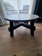ronde massief grenen  eettafel, Huis en Inrichting, Tafels | Eettafels, Ophalen, Rond, Zo goed als nieuw, Vijf personen of meer