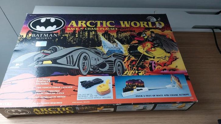 Ertl Arctic World Batman Returns (ongebruikt), Verzamelen, Film en Tv, Zo goed als nieuw, Ophalen of Verzenden