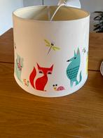 IKEA lampenkap met dieren, Ophalen, Wit, Rond, Zo goed als nieuw