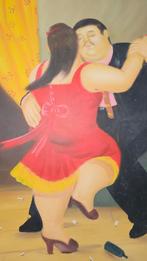 Fernando Botero  Olie werk op doek  Gesigneerd en Gedateerd, Ophalen