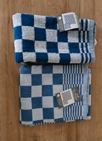 Nieuwe set handdoek met theedoek, Huis en Inrichting, Keuken | Textiel, Ophalen of Verzenden, Nieuw, Blauw, Theedoek of Handdoek